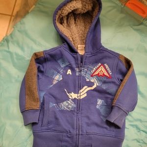 Captain America Sherpa Toddler Sweater